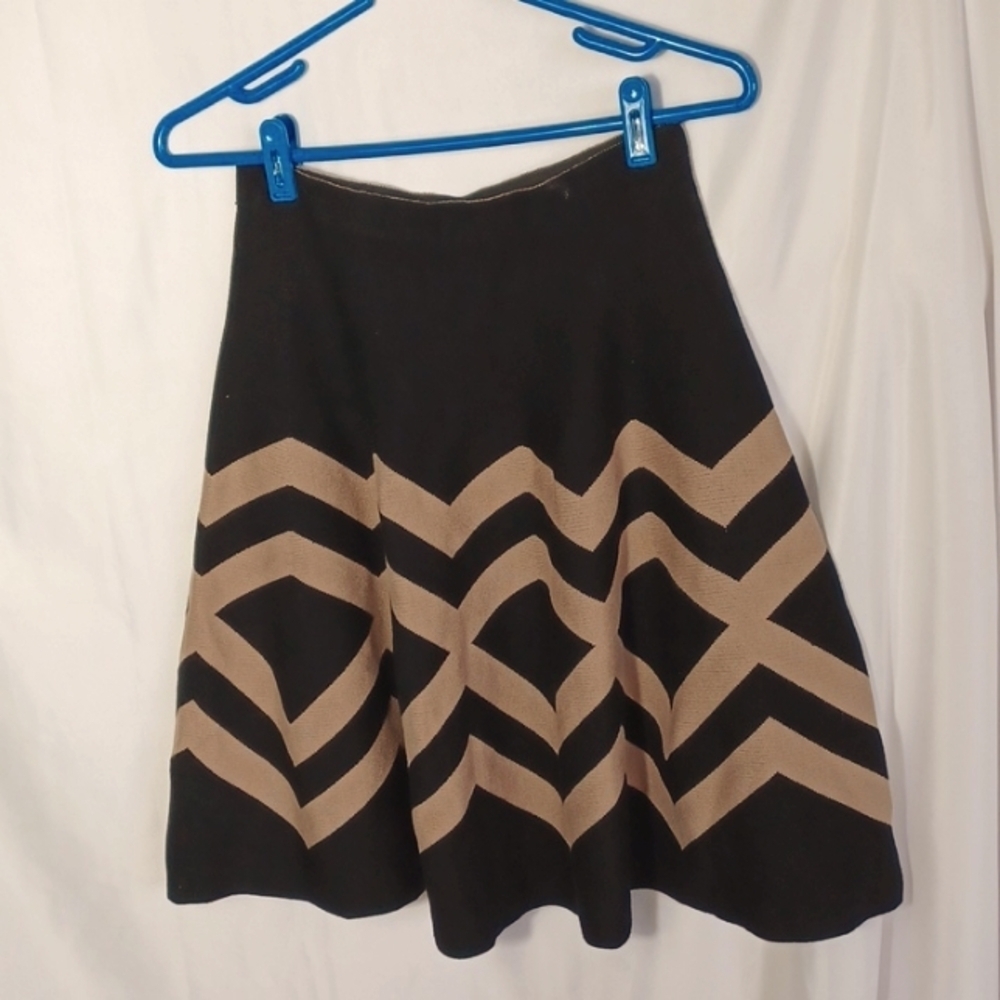 VILA MILANO Knit A-Line Skirt, stretchy,  S, NWT